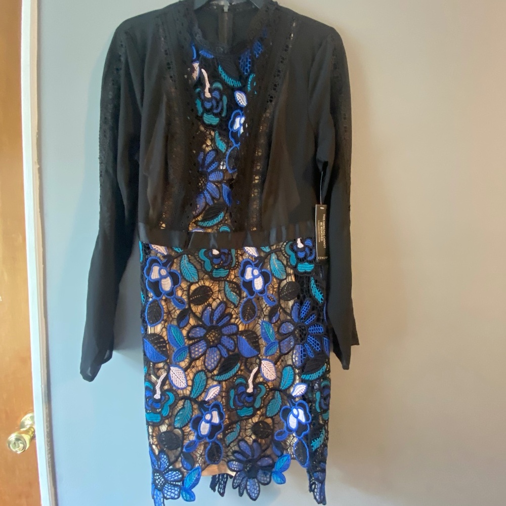 Venus sheer lace dress